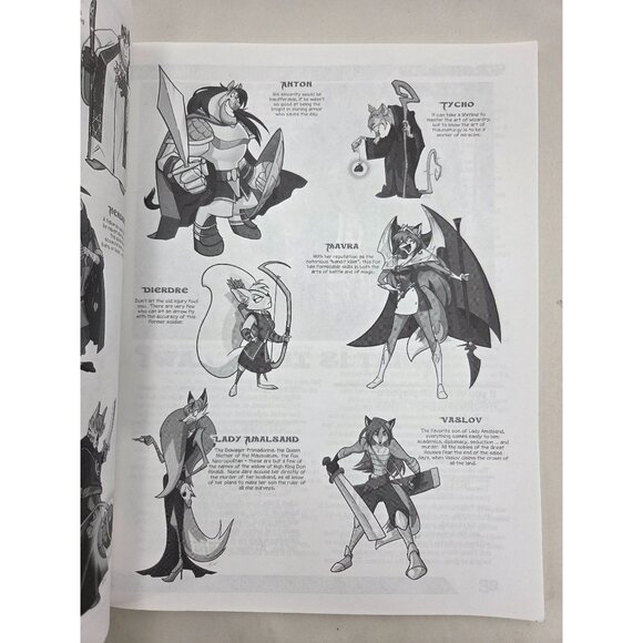 Ironclaw Players Book 2nd Ed Anthropomorphic Fantasy RPG Oklacon 2013 Paperback - Picture 5 of 15